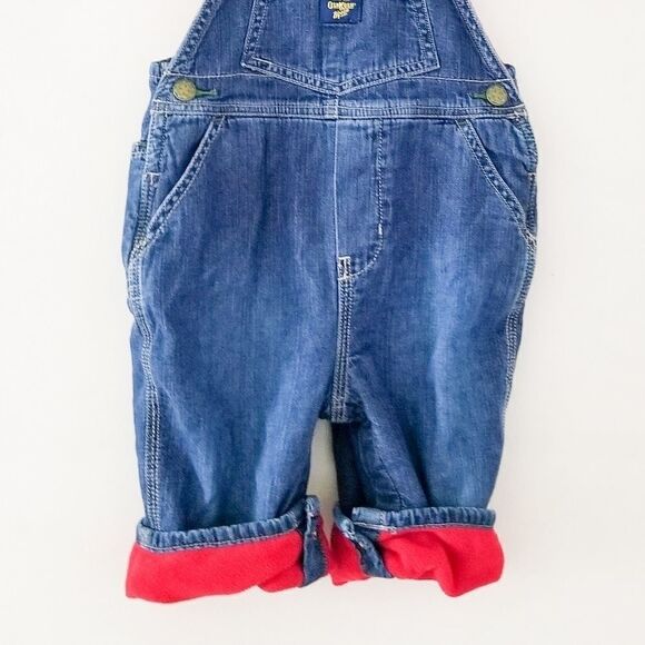 Oshkosh bgosh overalls lined with fleece - Picture 4 of 6